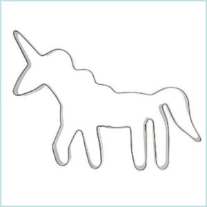 Koekjes uitsteekvorm eenhoorn unicorn traktatie