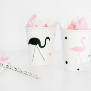 Traktatie Flamingo meisje zelfmaken