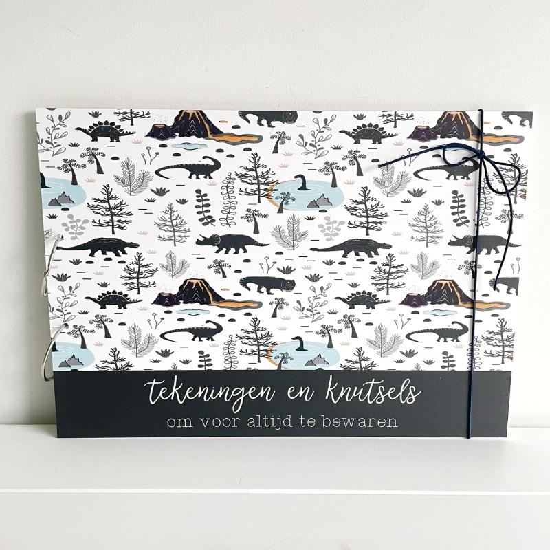 Dino bewaarmap tekeningen